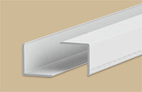 Угол наруж. вспенен 40х40мм белый 2,7м (30шт/уп) УнФ40 001 БЕЛ