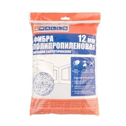 Фибра полипропиленовая, размер 12мм 10 кг, 4WALLS FBV005V