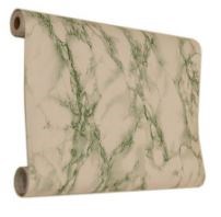 pm056 DEKORON 67.5 см/8 м мрамор коричневый с зелеными разводами 00100031