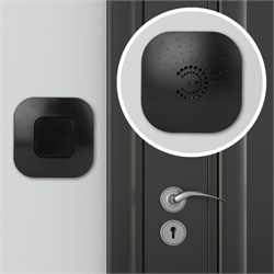 Звонок ЭРА BIONIC Black беспроводной (6 мелодий - Бим-Бам кнопка IP44) Б0054779