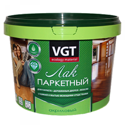 Лак ВГТ акрил.паркетный мат.. 2,2кг/2,2л (4шт) 4224