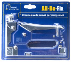 Степлер мебельный 4- 14x0.7мм металлический корпус All-Be-Fix Fomeron(20шт/уп) 642901