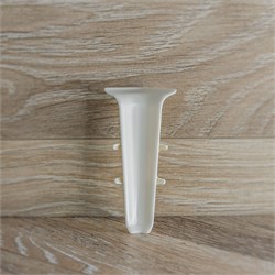 Угол внутренний для плинтуса 85мм "Деконика" Кремово-белый 033 (20шт/уп) Д-П85-В 033 КРМ БЕЛ