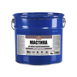 Мастика Битумная Гидроизоляционная  ОПТИЛЮКС 10кг ведро																														 233315