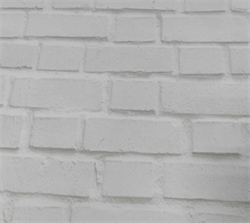pm081 DEKORON 45 см/8 м мрамор белые кирпичи																														 00104744