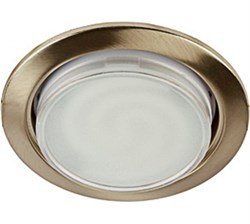 Светильник KL35 SB/1(к) ЭРА под лампу Gx53 220V 13W бронза																													 Б0048951