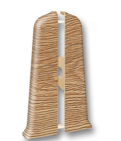 Торцевые (пара) для плинтуса 85мм "Деконика" Дуб янтарный 221 (10шт/уп) Д-П85-Тп 221 ДУБ ЯНТ