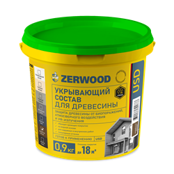 ZERWOOD Укрывающий состав USD туманный альбион 0,9кг ведро(уп.12) 00871698744