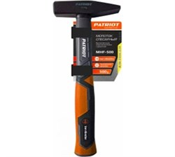 Молоток слесарный PATRIOT MHF-500 с фиберглассовой рукояткой, 500г 350001014