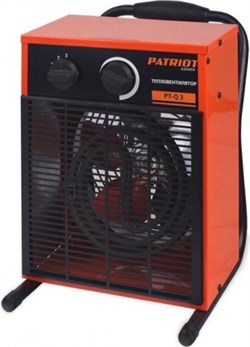 Тепловентилятор электрический PATRIOT PT-Q 3 , 220В, нерж.ТЭН, шнур с евровилкой																				 633307210