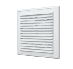 Решетка вентиляционная AR разъемная 150х150 пластик AURAMAX A1515R