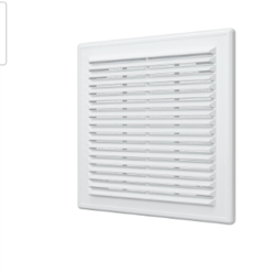 Решетка вентиляционная AR разъемная 209х209 пластик AURAMAX A2121R