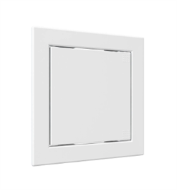 Люк ревизионный AD фланец 146х146 нажимной 168х168 пластик AURAMAX AD1515