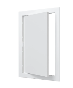 Люк ревизионный AD фланец 196х296 нажимной 218х318 пластик AURAMAX AD2030