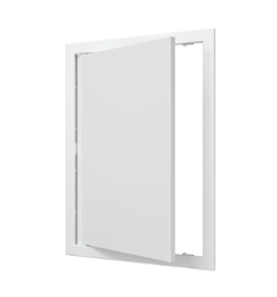 Люк ревизионный AD фланец 296х396 нажимной 318х418 пластик AURAMAX AD3040