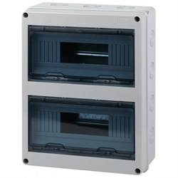 Бокс пластик. навесной ЭРА КМПн-24  IP65 с прозрач.крышкой Б0046409