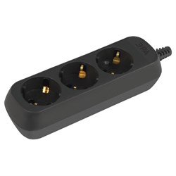 Колодка КХ-3е В ЭРА 3гн с/з черная Б0061718