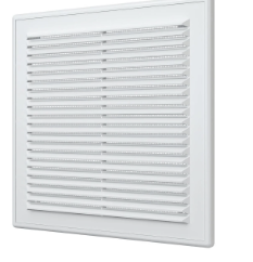 Решетка вентиляционная Р сетка разъемная 249х249 пластик ERA  2525Р