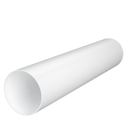 Воздуховод ВП D100 L1м пластик ERA  10ВП1