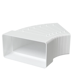 Колено КРП 55х110 разноугловое пластик ERA  511КРП