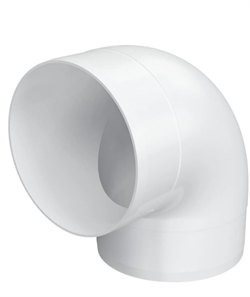 Колено ККП D100 90° пластик ERA  10ККП