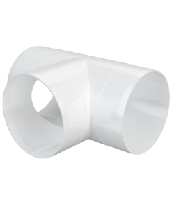 Тройник ТП D100 пластик ERA  10ТП