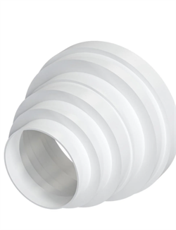 Редуктор ПУ эксцентриковый D160/150/125/120/100/80 пластик ERA  ПУ16.15.12,5.12.10.8