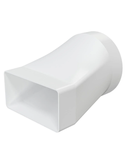 Переходник СПКП D100 эксцентриковый 55х110 пластик ERA  511СП10КП