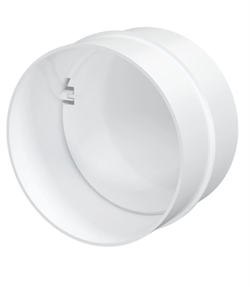 Соединитель СКПО D100 обр.клапан пластик ERA  10СКПО