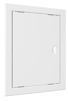 Люк ревизионный ЛР фланец 196х246 ручка 218х268 пластик EVECS  Л2025Р