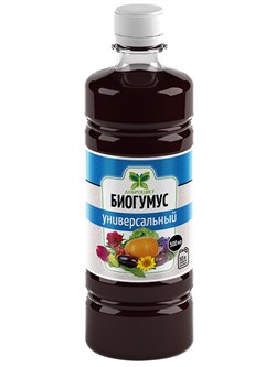 Удобрение БИОГУМУС ДОБРОЦВЕТ универсальный 0,5л флакон (уп 6) 08974823