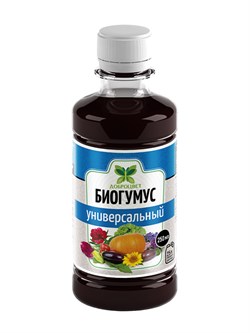 Удобрение БИОГУМУС ДОБРОЦВЕТ универсальный 0,25л флакон (уп 6) 08974822