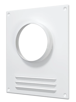 Площадка торцевая ПТМР фланец D110 решетка 196х236 окраш.сталь ERA  110ПТМР