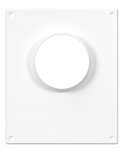 Площадка торцевая ПТМ фланец  D100 196х236 окраш.сталь ERA 100ПТМ