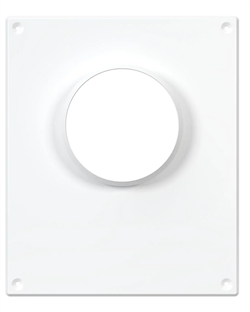 Площадка торцевая ПТМ фланец  D110 196х236 окраш.сталь ERA 110ПТМ