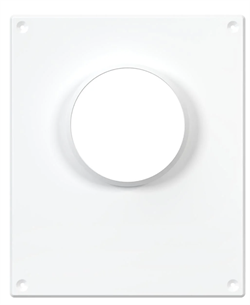 Площадка торцевая ПТМ фланец   D120 196х236 окраш.сталь ERA 120ПТМ