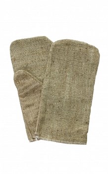 Рукавицы брезентовые пл.480гр 2-ой налад+п/н пл.  Б-02