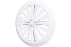 Решетка вентиляционная RKU фланец D90-160 регулируемая D180 пластик ERA  10RKU