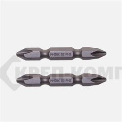 Биты PH 2 х 50мм COREBIT NOX двухстороннии (2шт/уп)(50шт/кор) 336001