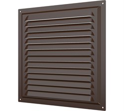 Решетка вентиляционная МЭ сетка 200х200 окраш.сталь Brown ERA 2020МЭ кор