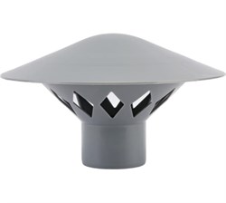 Зонт вентиляционный D  50мм вн.канализ.(100) VALFEX 26106050