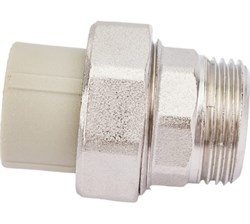 Муфта комб.разъём.(американка) с наружной резьбой  20x3/4" (175/25) (Valfex) 10156120