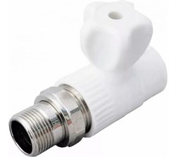 Кран шаровой для радиатора прямой 20х1/2" (60/10) (Valfex) ЗАВОД ВАЛФ-РУС  10149020