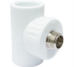 Тройник переходной с наружной резьбой 32х1/2"х32 (30/10) (Valfex)  10128232