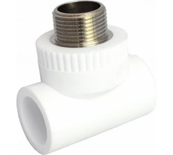 Тройник переходной с наружной резьбой 20х3/4"х20 (45/15) (Valfex)  10128120