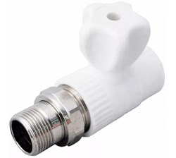 Кран шаровой для радиатора прямой 25х1/2" (50/10) (Valfex) ЗАВОД ВАЛФ-РУС  10149125