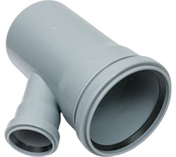 Тройник 45° 110-50 вн.канализ.(30) VALFEX  22110050