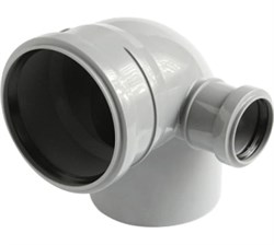 Отвод универсальный 110/50х87,5° прав. вн.канализ.(30) VALFEX  23122150