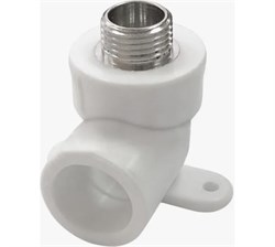 Угол с наружной резьбой (простое крепление) 25х3/4" (45/15) (Valfex)  10121125