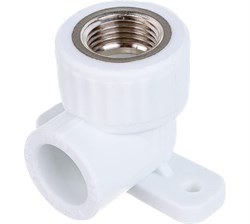 Угол с внутренней резьбой (простое крепление) 20х1/2" (80/20) (Valfex) 10120020